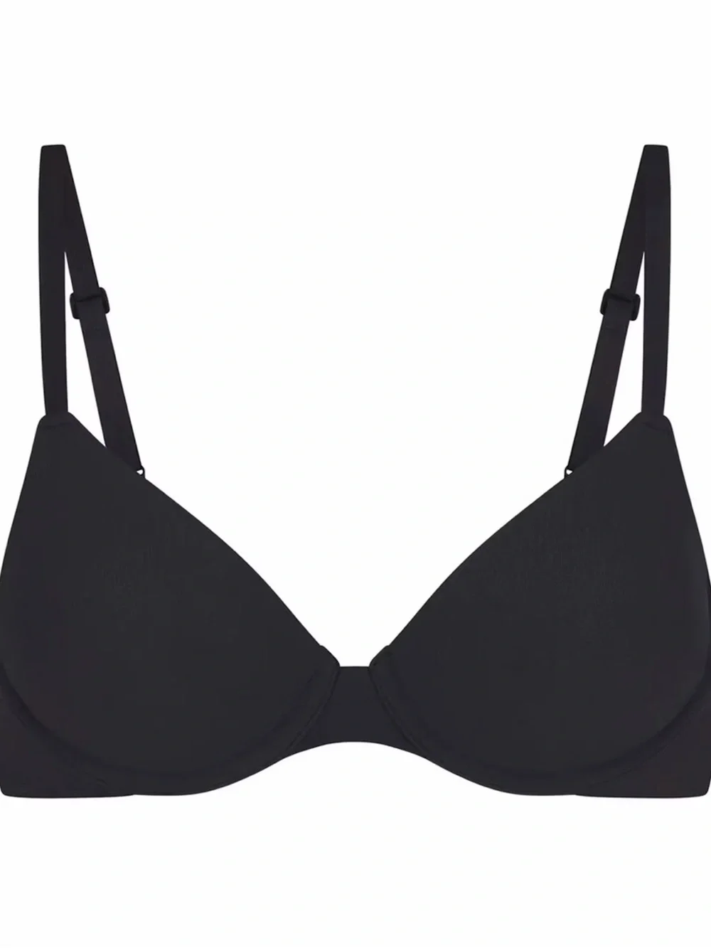 SKIMS Black Smooth Underwire T-Shirt Bra - Picture 4 of 10
